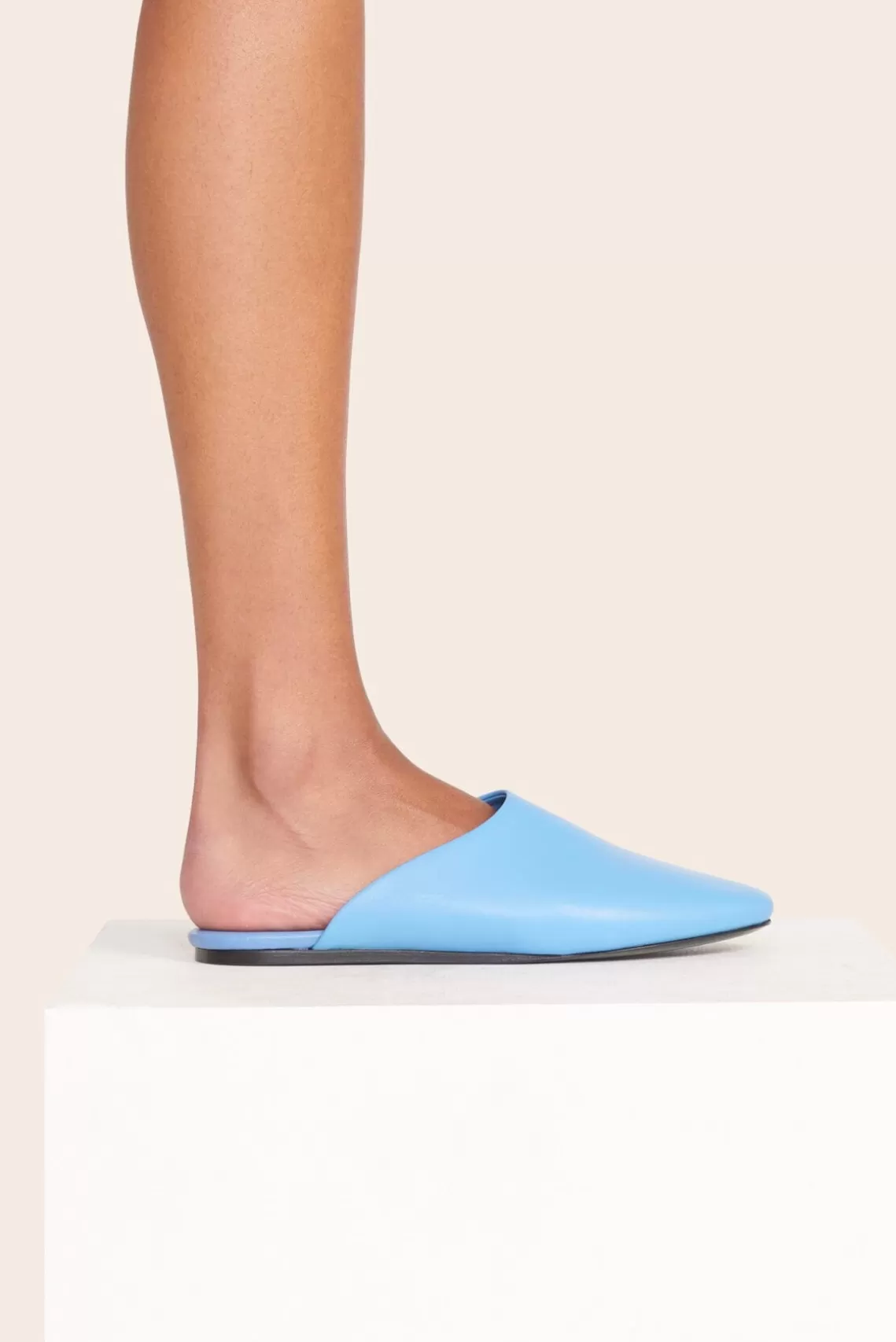 STAUD ABBY SLIPPER   BLUE