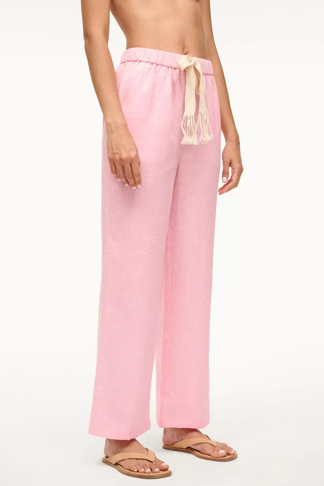 STAUD ALIZE PANT  PEARL PINK