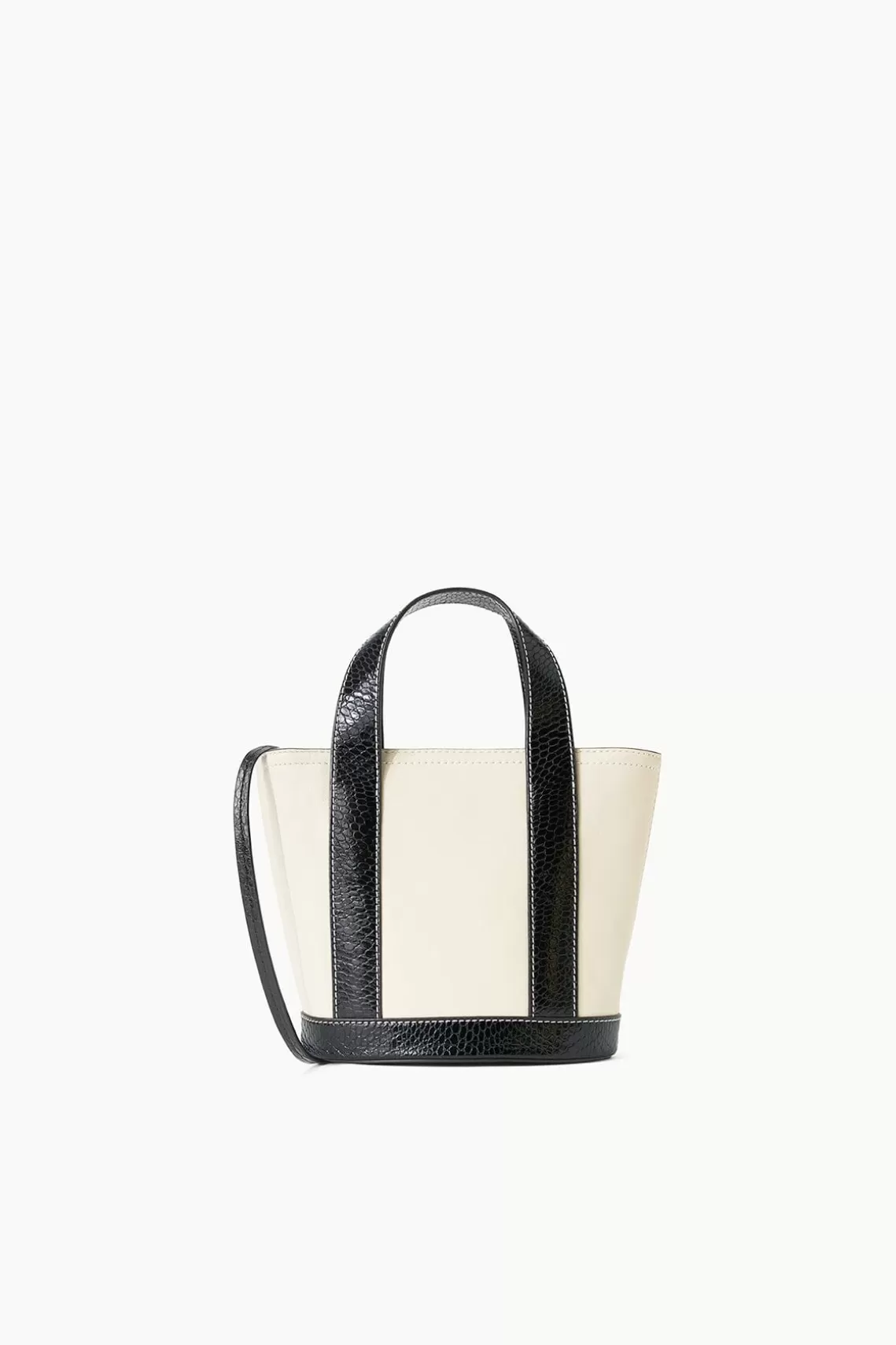 STAUD ALLORA MICRO TOTE  CREAM