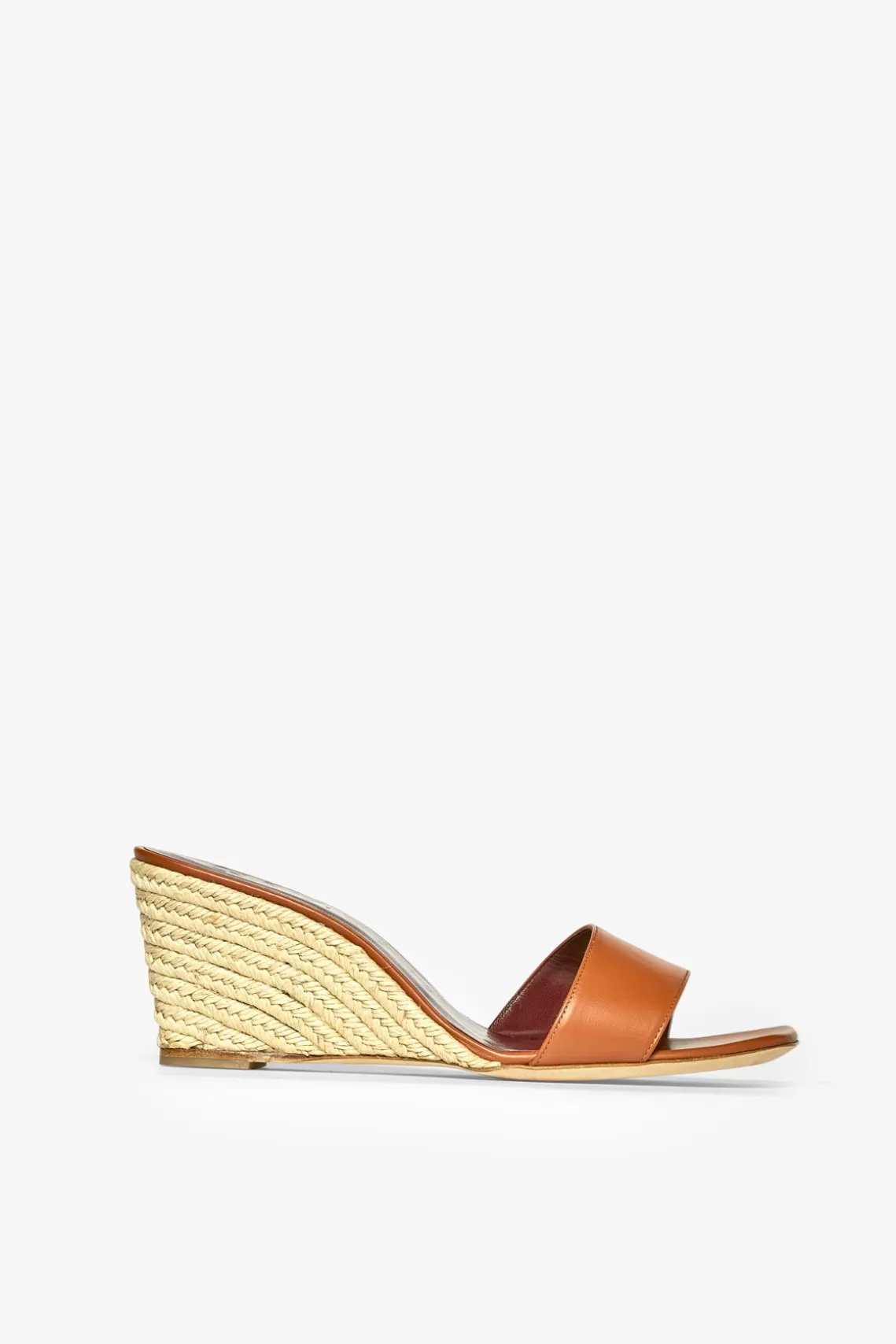 STAUD BILLIE ESPADRILLE WEDGE  NATURAL TAN