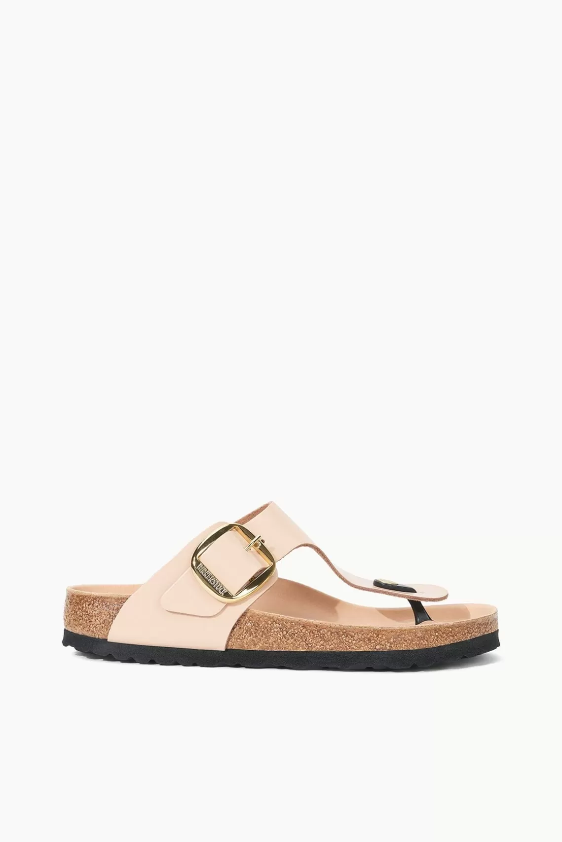 STAUD BIRKENSTOCK GIZEH BIG BUCKLE SANDAL  HIGH SHINE NEW BEIGE