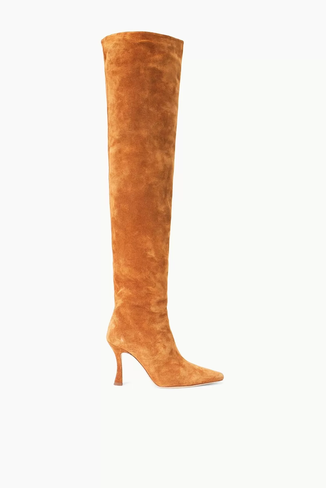 STAUD CAMI OVER THE KNEE BOOT  TAN SUEDE