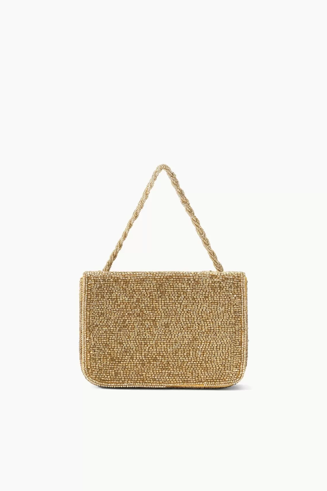 STAUD CARMEN BEADED BOX BAG  