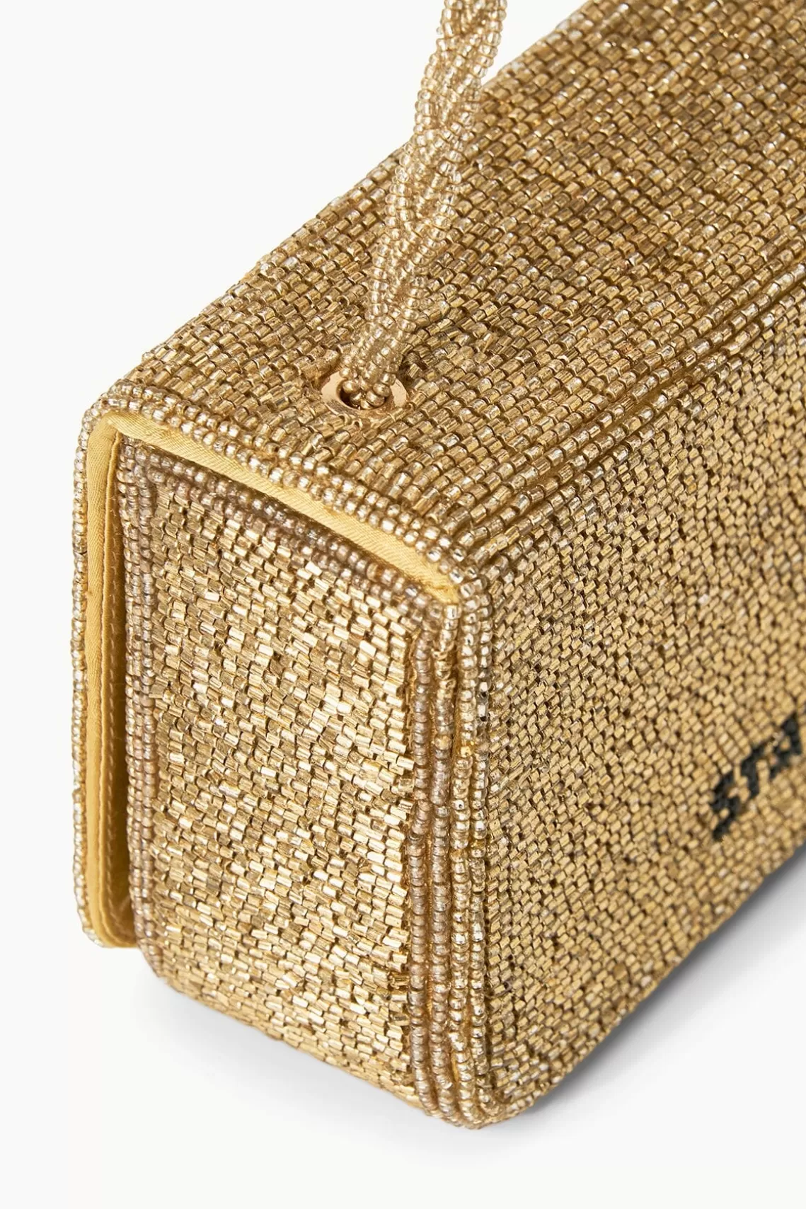 STAUD CARMEN BEADED BOX BAG  