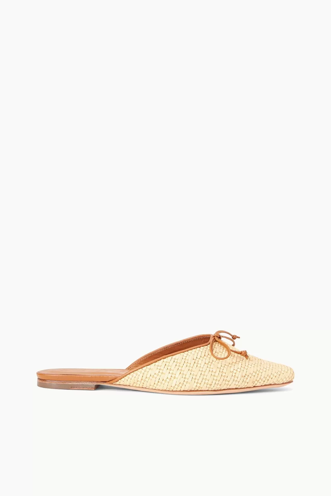 STAUD GINA MULE   RAFFIA