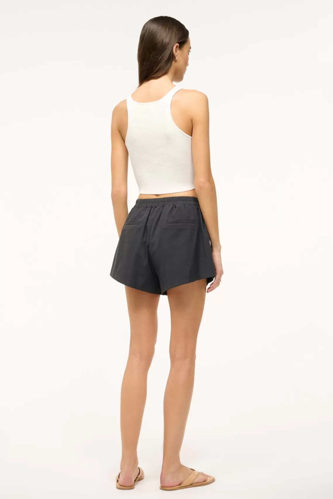 STAUD IBISCO CROPPED TANK  