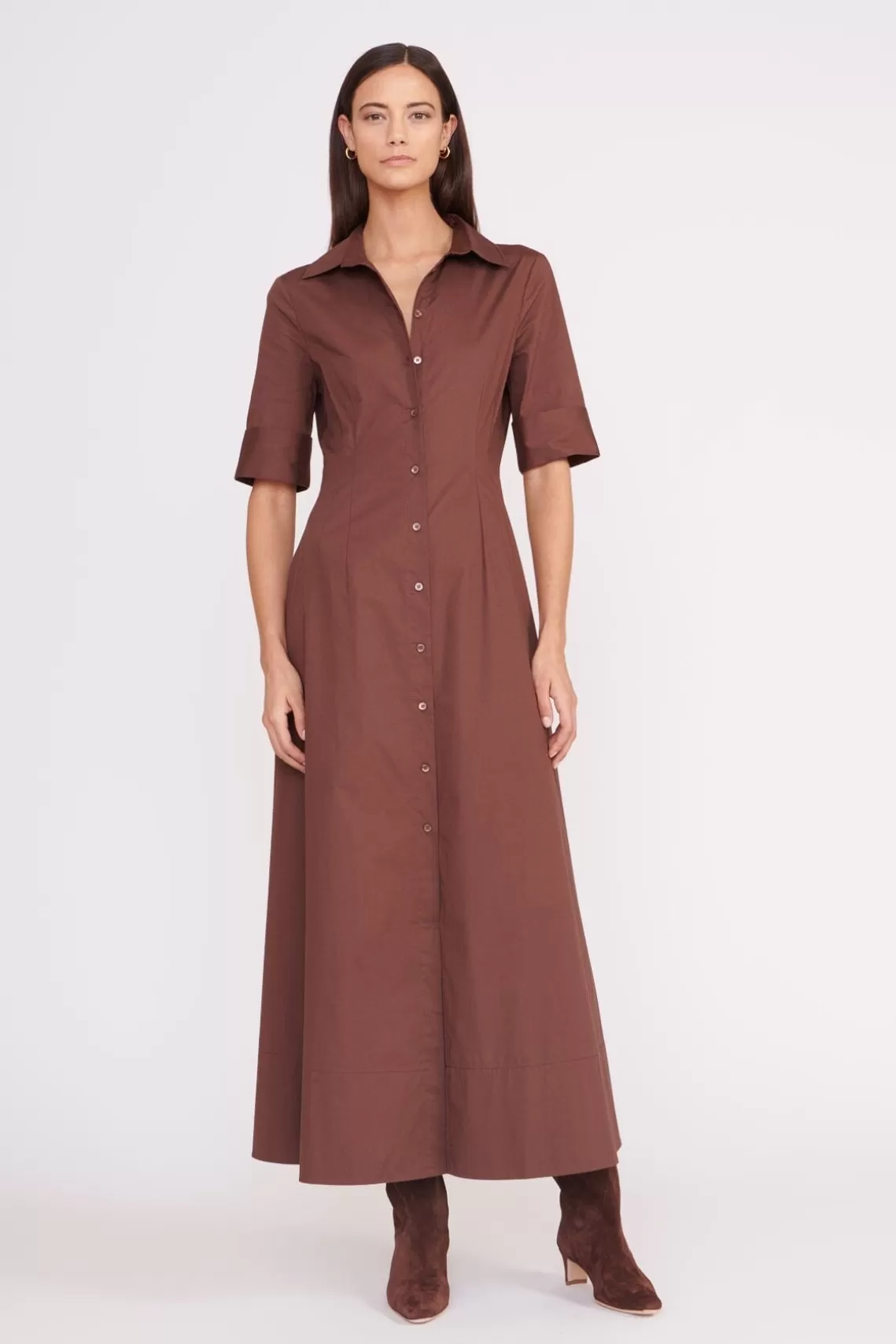 STAUD JOAN MAXI DRESS  