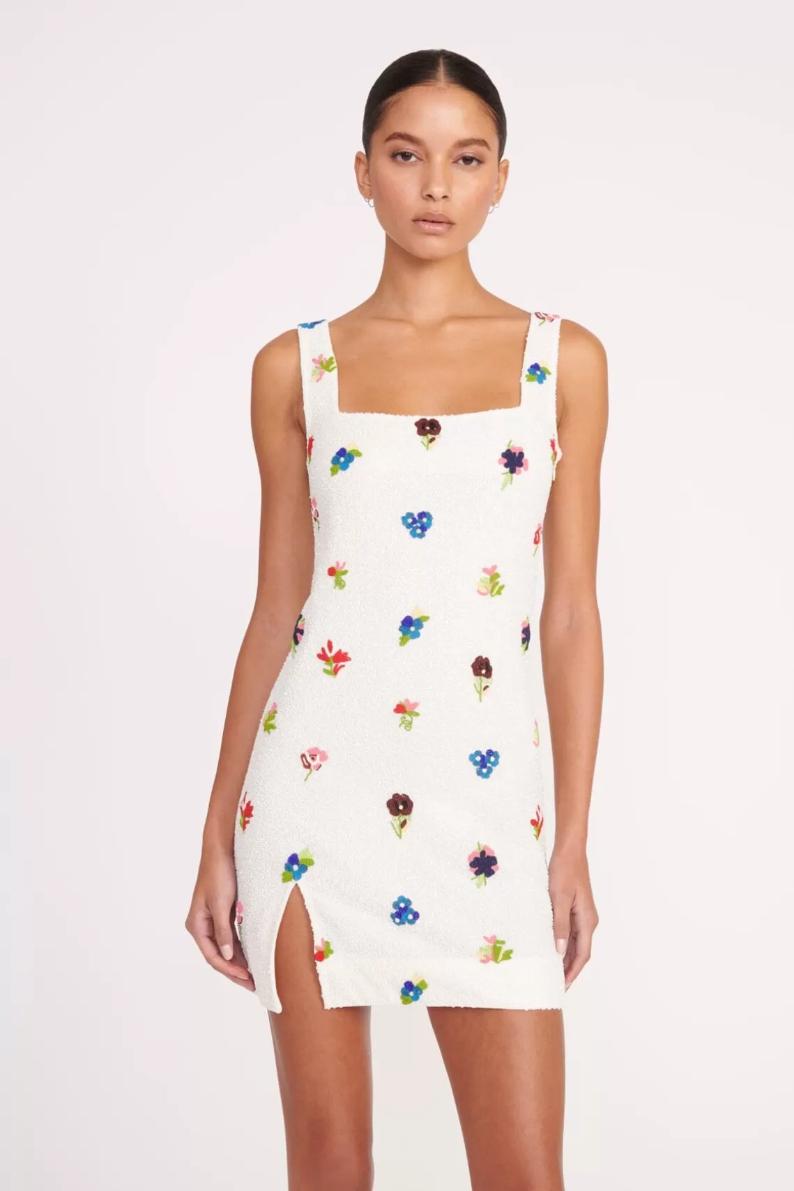 STAUD LE SABLE DRESS  FIRST BLOOM DAY