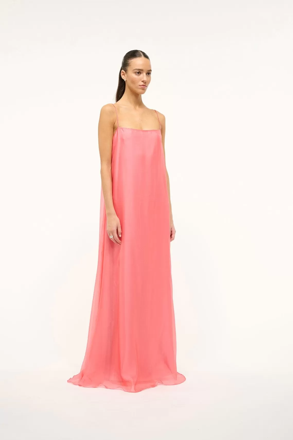 STAUD MAXI DELFINA DRESS  