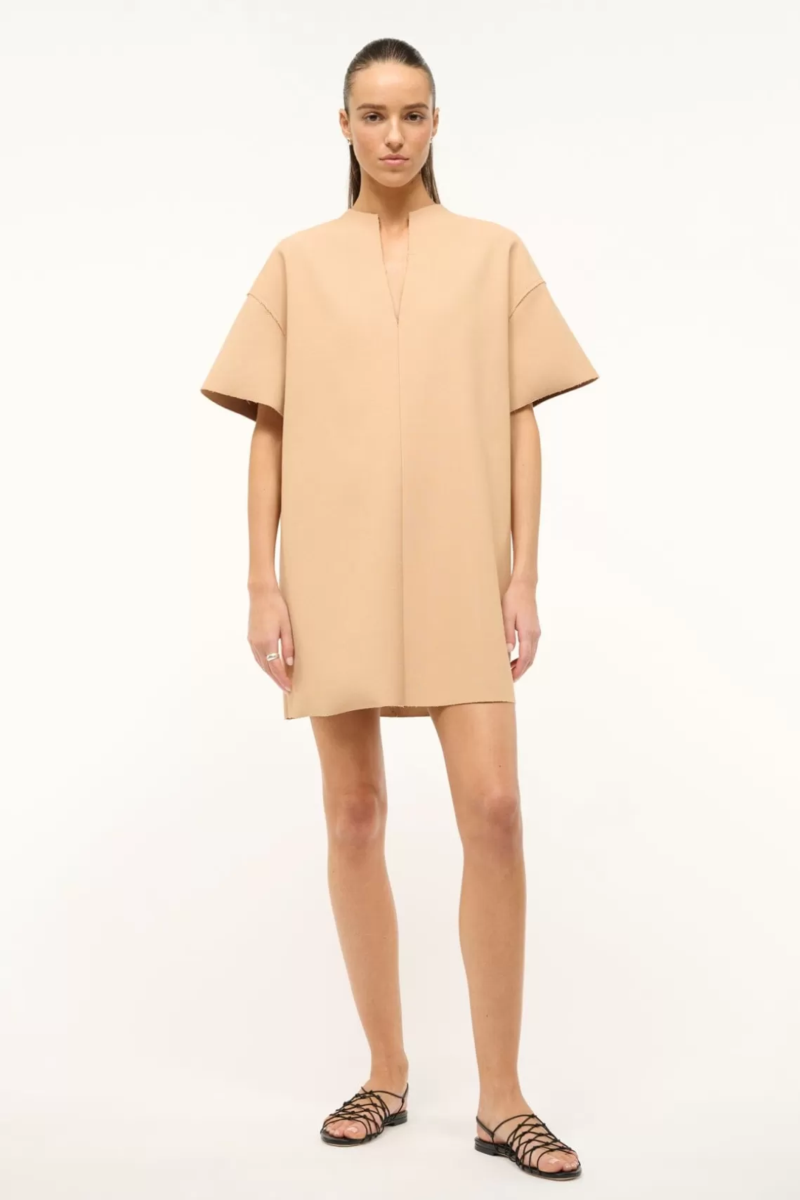 STAUD MINI AMIGONI DRESS  