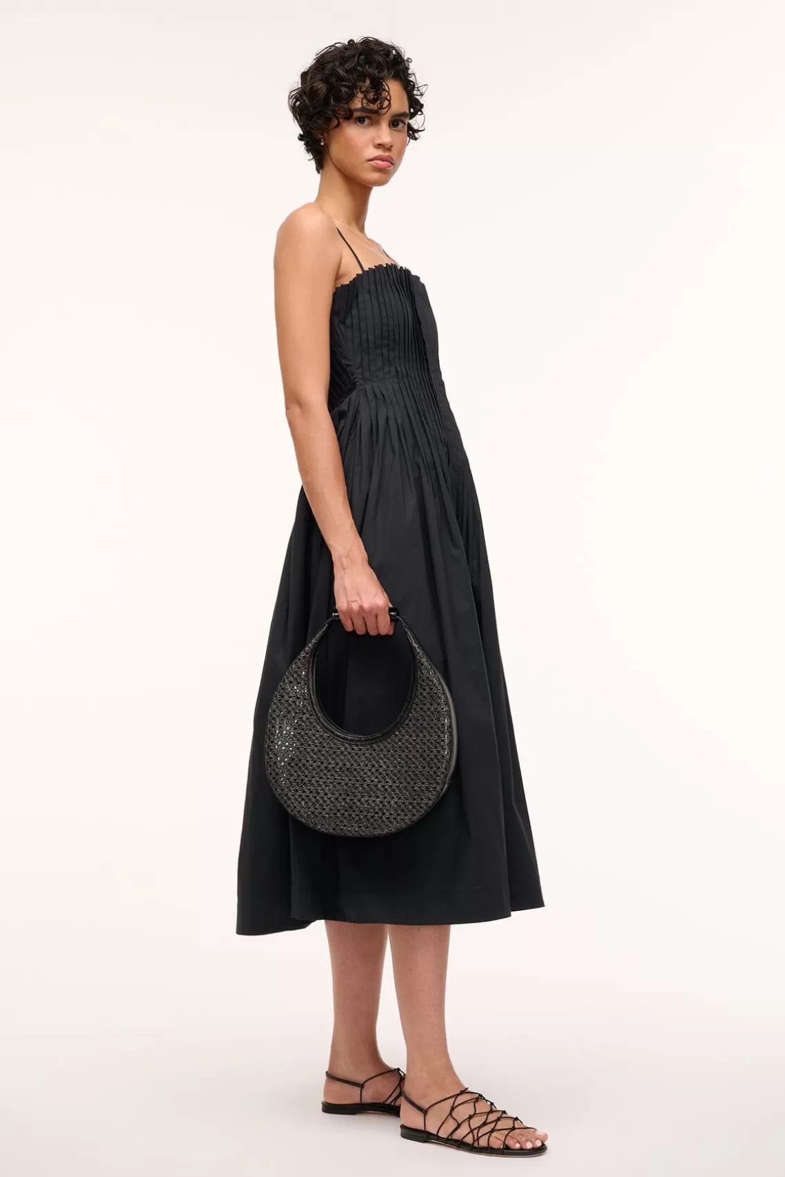 STAUD MOON WOVEN BAG  