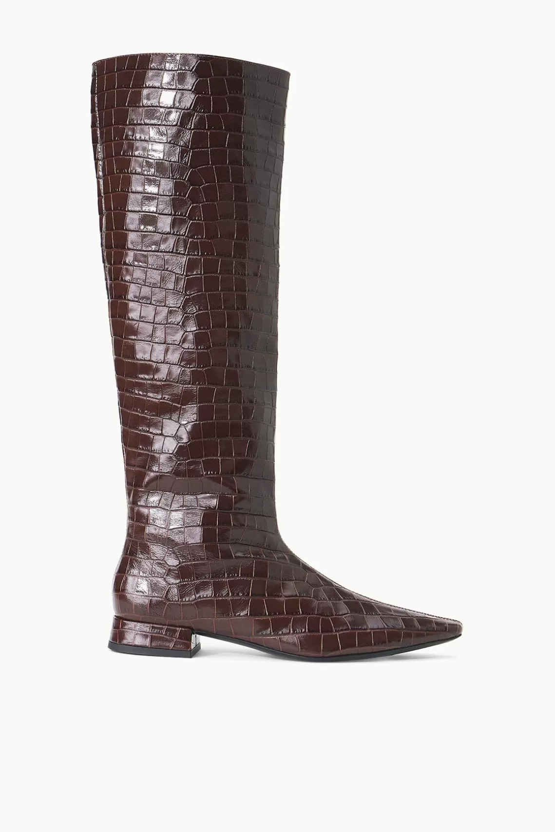 STAUD OLGA BOOT   CROC EMBOSSED