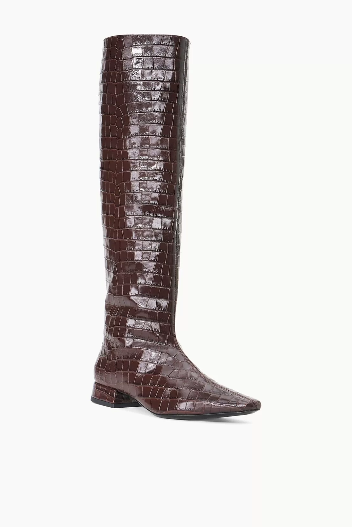 STAUD OLGA BOOT   CROC EMBOSSED