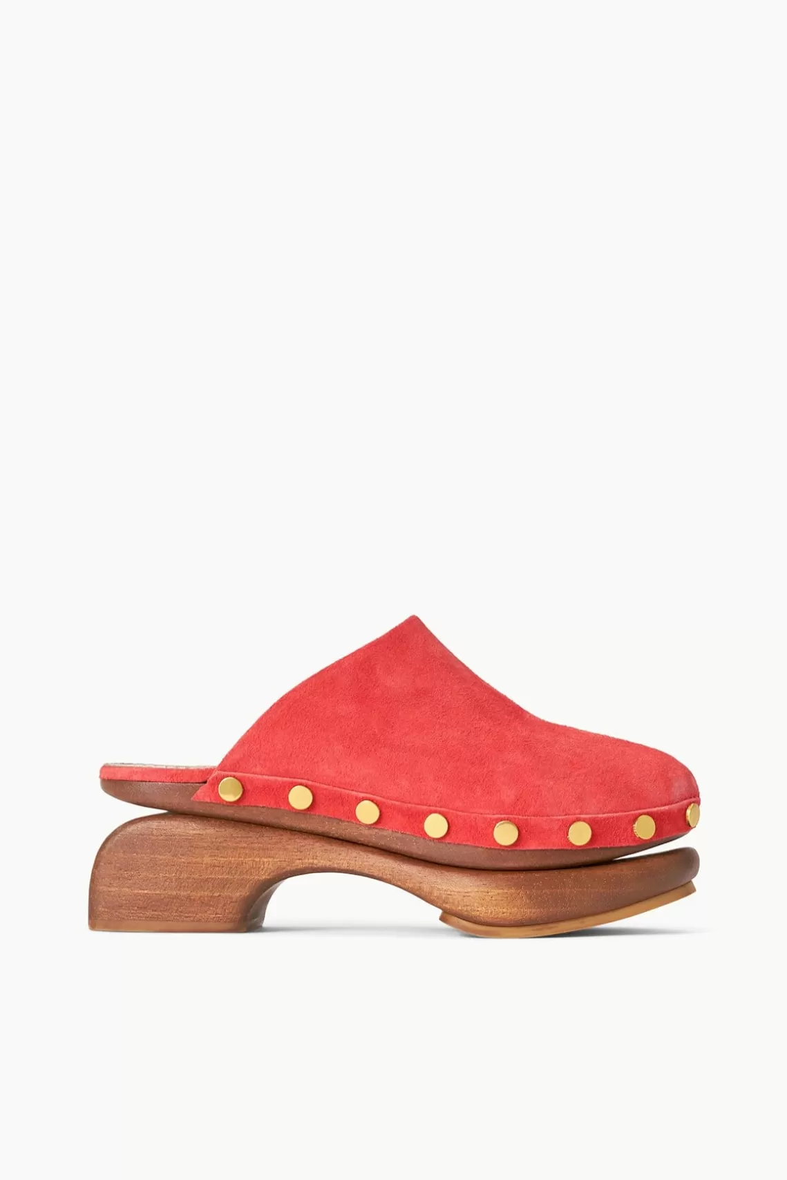 STAUD RHODES CLOG  RED ROSE