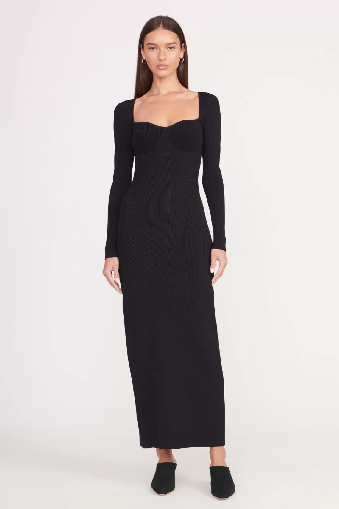 STAUD SILHOUETTE DRESS  