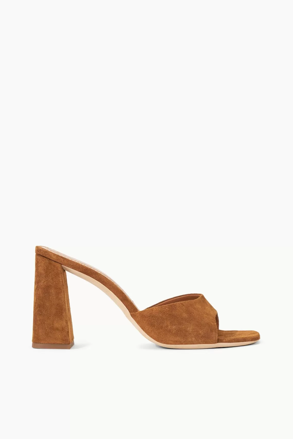 STAUD SLOANE HEEL   SUEDE