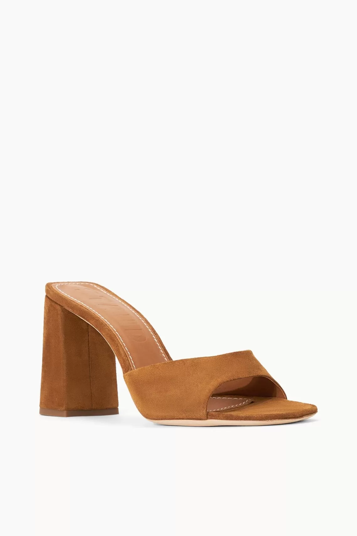 STAUD SLOANE HEEL   SUEDE