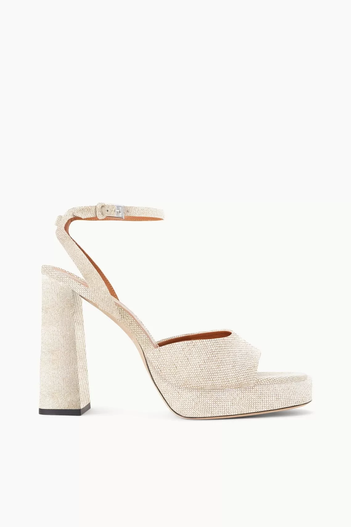 STAUD SOLANGE PLATFORM  NATURAL LINEN