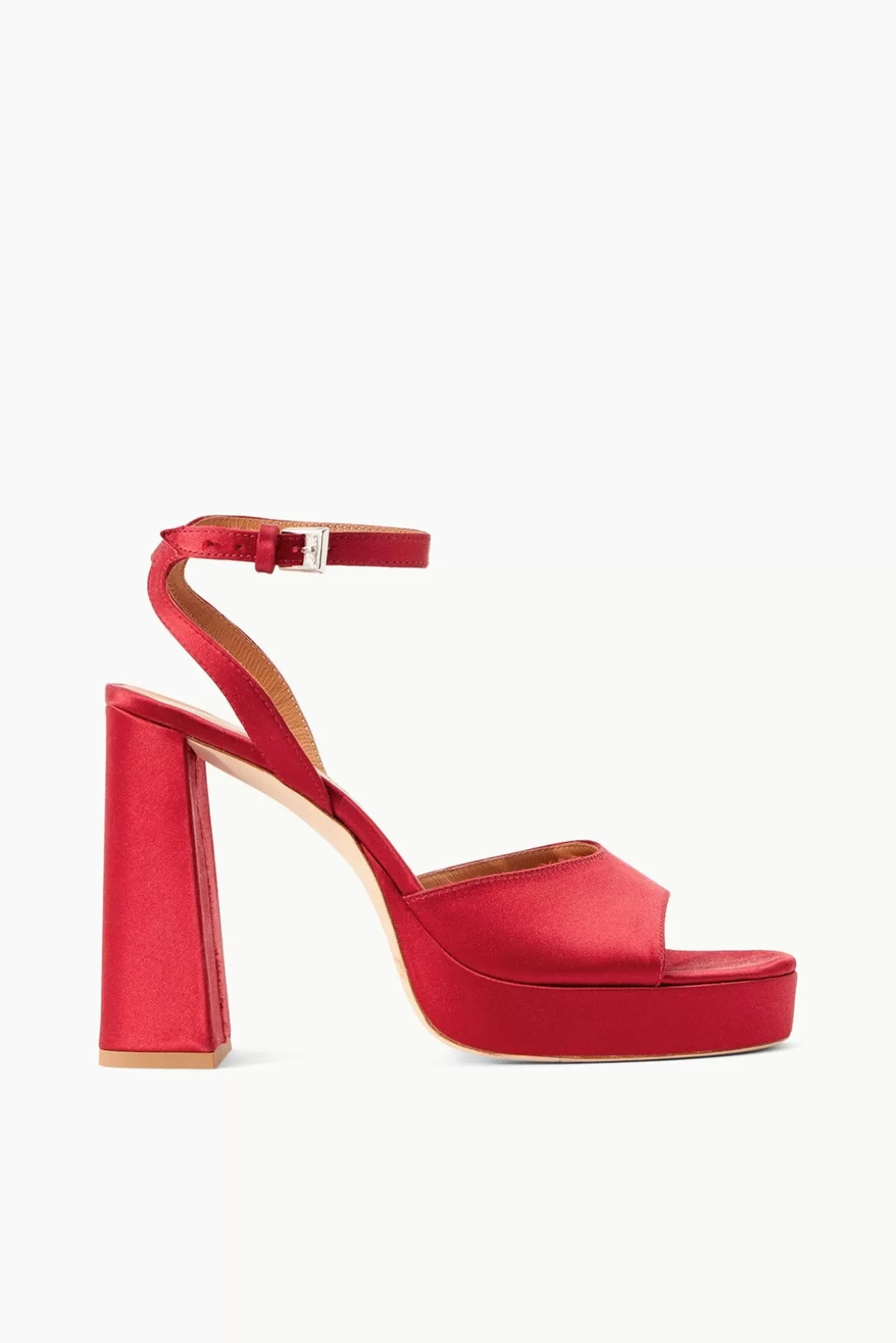 STAUD SOLANGE PLATFORM  RUBY SATIN