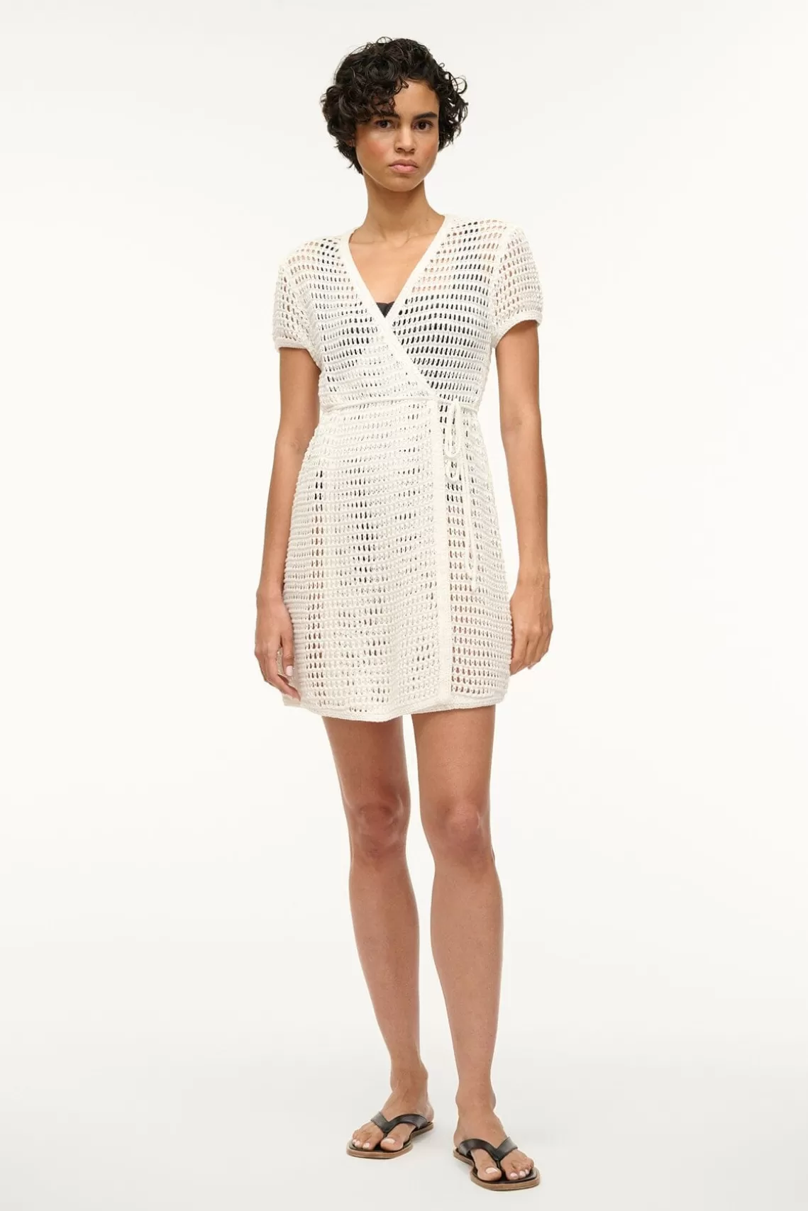 STAUD SPRITZ COVERUP DRESS  