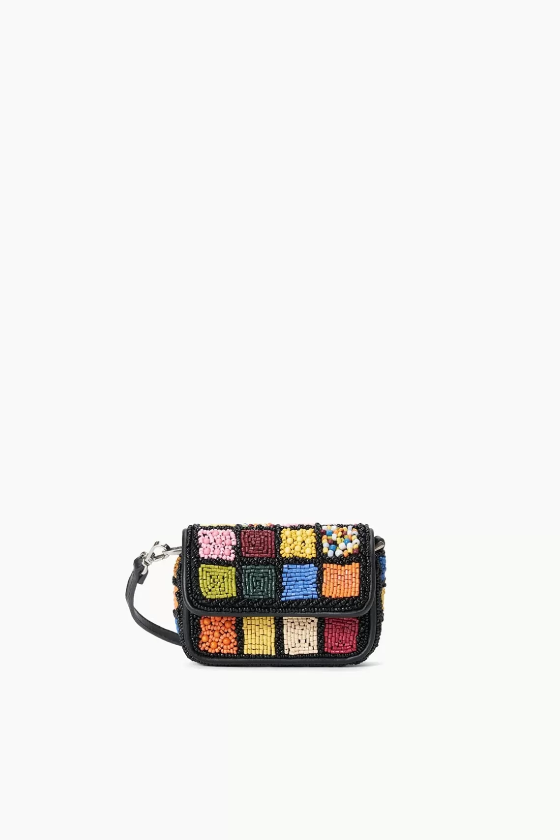 STAUD TINY TOMMY BEADED CROSSBODY  DANCE FLOOR