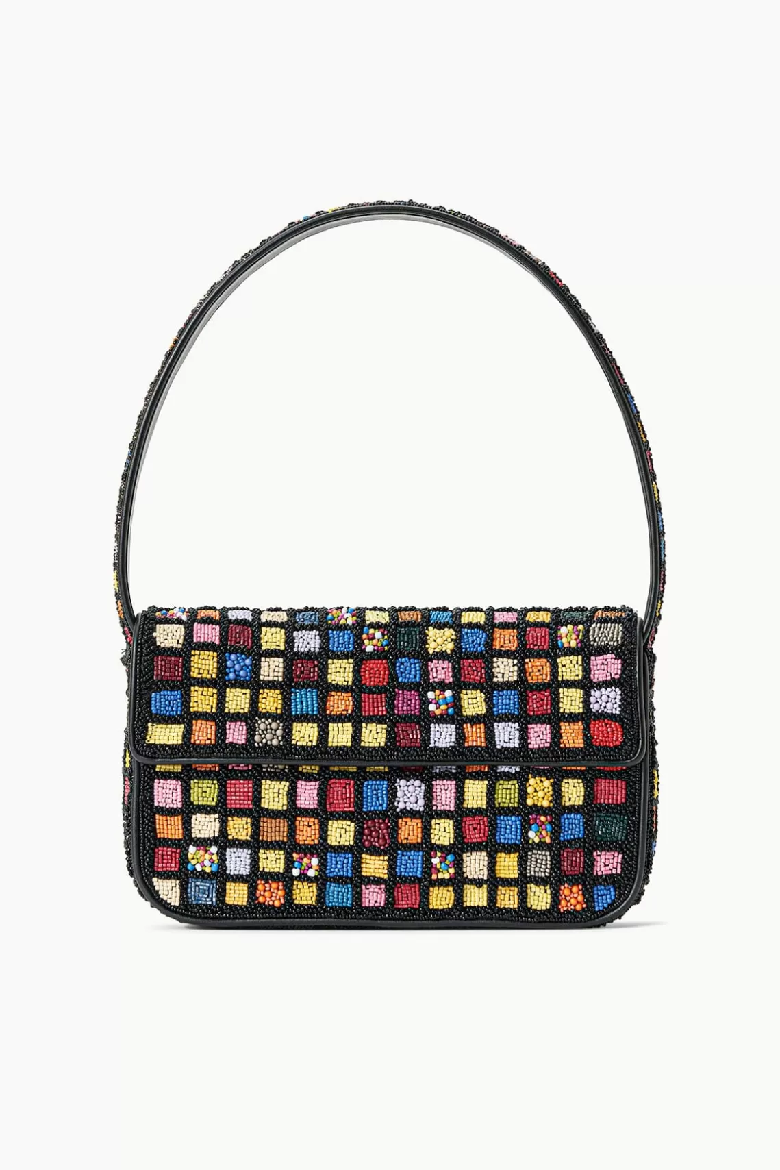 STAUD TOMMY BEADED BAG  DANCE FLOOR