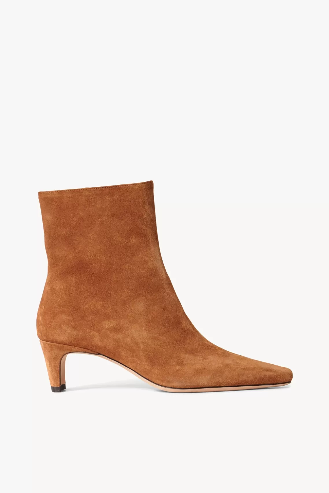 STAUD WALLY ANKLE BOOT  TAN SUEDE