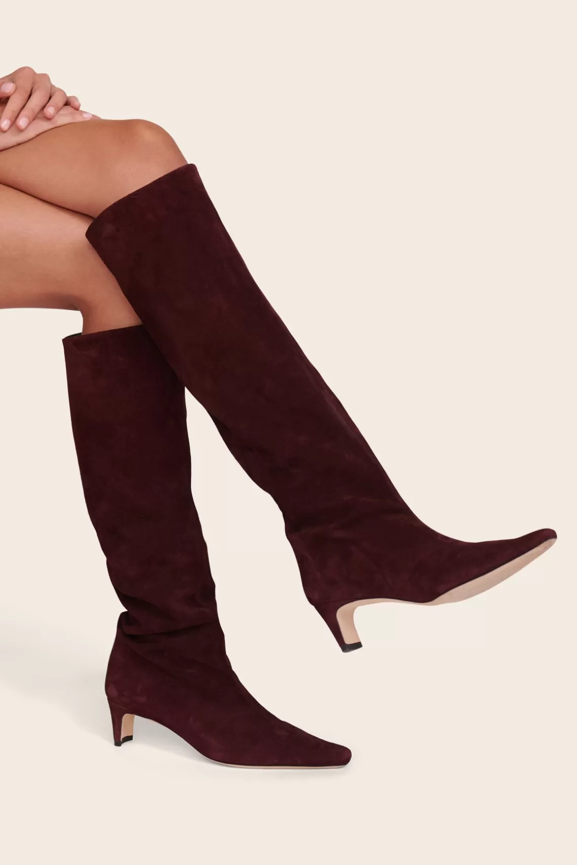 STAUD WALLY BOOT   SUEDE