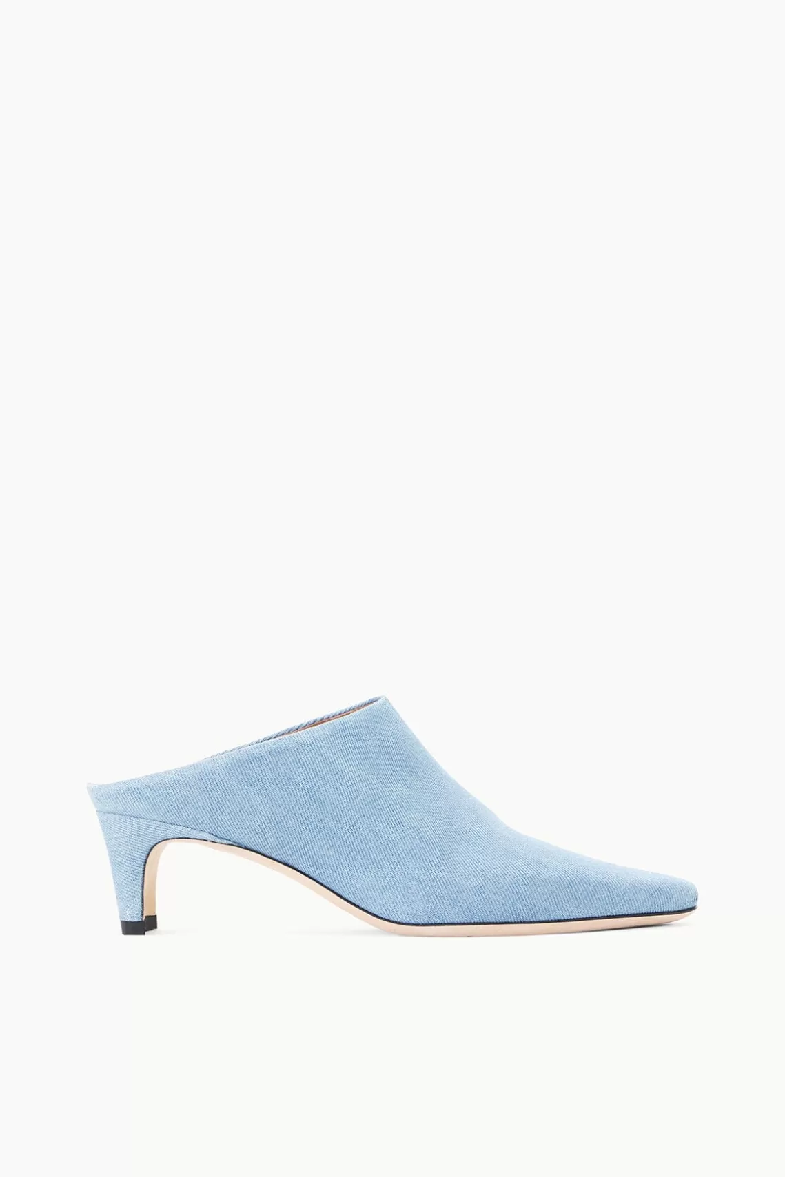 STAUD WALLY MULE  DENIM BLUE